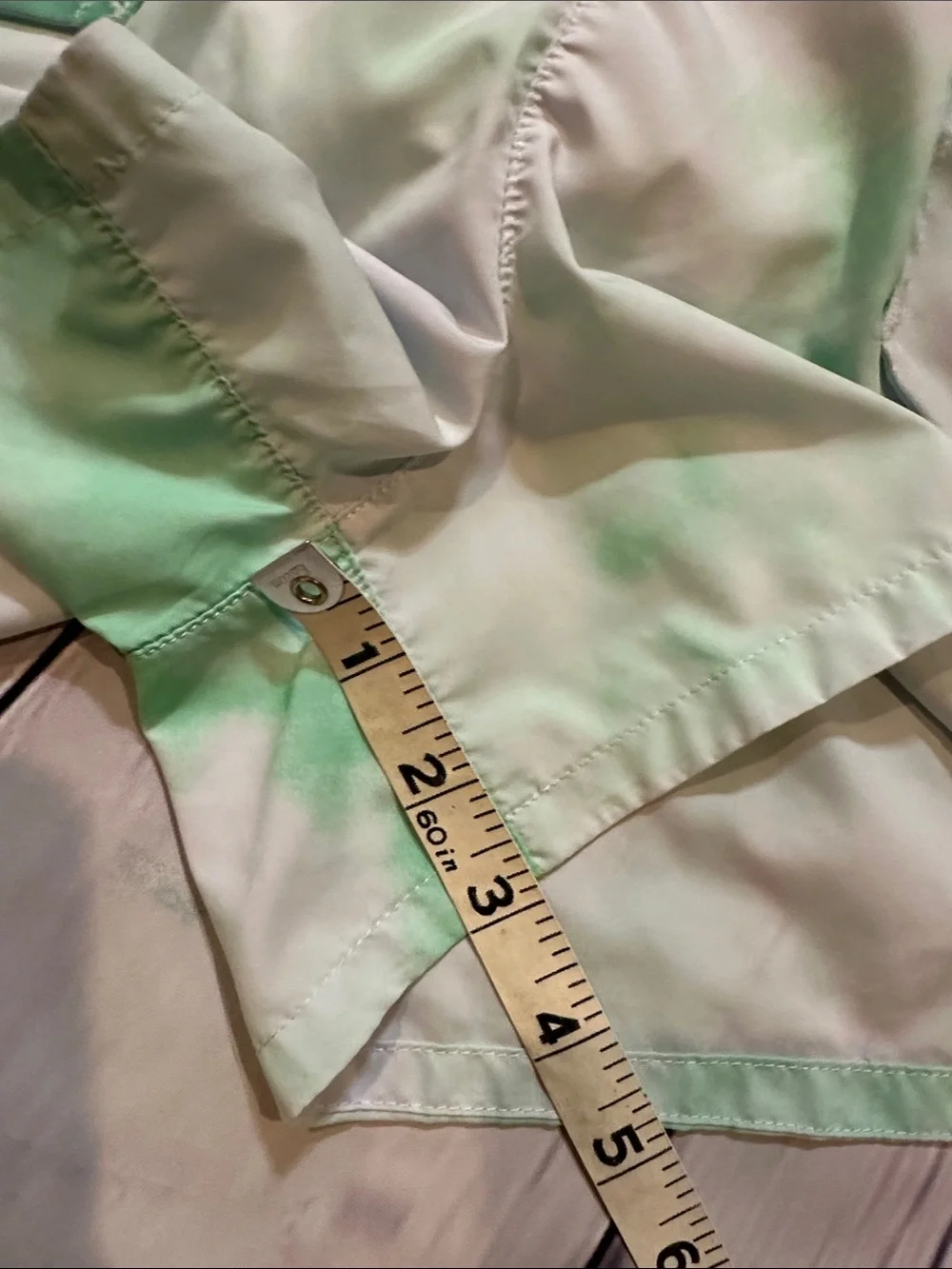 Nike Women's Mint Tie-Dye Running Shorts